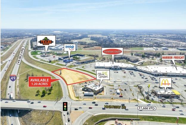 I-49 & Hwy 58 — Available Pad Site
